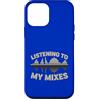 DJ Triangle Custodia per iPhone 12 mini Produttore musicale DJ Ascolto dei miei mix Sound Wave