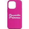 Miftees Custodia per iPhone 13 Pro Principessa passeggeri