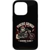 Desert Lizard Riding Co Custodia per iPhone 13 Pro Divertente Pinche Cowboy Gringo Equitazione Club Moto Lucertola