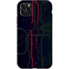 Computer Circuit Board Tech Graphic Nerd Custodia per iPhone 11 Pro Max Intelligenza Artificiale Hardware Microchip Tech Appassionato