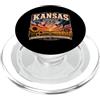 Kansas U.S.A. 250th Anniversary by NLTS USA 250° Anniversario Kansas Pride PopSockets PopGrip per MagSafe