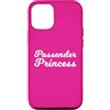 Miftees Custodia per iPhone 12/12 Pro Principessa passeggeri