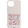 Girls Birthday Korean Kids K Pop Fan K-P Custodia per iPhone 15 Plus Compleanno Ragazza 6 Anni 6 Coreano Pop Love K-Pop
