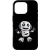 Robots, Space Tech and Robotics Custodia per iPhone 16 Pro Robot carino, Robotica per bambini Robot