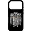 Cool 3 Hip Hop Trio Street Gold Chain Fu Custodia per iPhone 17 Pro Raccoon Trash Panda Rap Old School Retro Streetwear anni '80 e '90