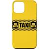 CAB DRIVER TAXI FUN COSTUME APPAREL Custodia per iPhone 12 mini TAXI OFF DUTY SEGNO GIALLO TAXI CAB COSTUME