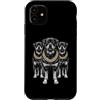 Cool 3 Hip Hop Trio Street Gold Chain Fu Custodia per iPhone 11 Rottweiler Rottie Rap Old School Retro Streetwear anni '80 '90