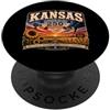 Kansas U.S.A. 250th Anniversary by NLTS USA 250° Anniversario Kansas Pride PopSockets PopGrip Adesivo