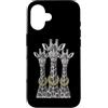 Cool 3 Hip Hop Trio Street Gold Chain Fu Custodia per iPhone 16 Giraffe Rap Old School Retro Streetwear anni '80 '90 Tre