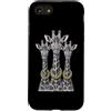 Cool 3 Hip Hop Trio Street Gold Chain Fu Custodia per iPhone SE (2020) / 7/8 Giraffe Rap Old School Retro Streetwear anni '80 '90 Tre
