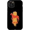 horse earth branch zodiac sign animal Ch Custodia per iPhone 11 Pro Elemento cavallo segno animale mento. oroscopo