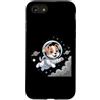 Great Family Designs Custodia per iPhone SE (2020) / 7/8 Carino Cucciolo Astronauta Cartoon Spazio Bambini