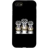Cool 3 Hip Hop Trio Street Gold Chain Fu Custodia per iPhone SE (2020) / 7/8 Palla Pitone Serpente Rap Old School Retro Streetwear 80s 90s