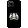 Cool 3 Hip Hop Trio Street Gold Chain Fu Custodia per iPhone 11 Pro Cavia Rap Old School Retro Streetwear 80s 90s Tre