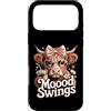 Cute Cow Funny Moood Swings Aesthetic Custodia per iPhone 17 Pro Max Moood Swings Carino Mucca Divertente Kawaii