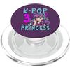 Girls Birthday Korean Kids K Pop Fan K-P K-Pop Principessa Età 3 Anni Compleanno Bambino PopSockets PopGrip per MagSafe