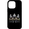 Cool 3 Hip Hop Trio Street Gold Chain Fu Custodia per iPhone 14 Pro Max Honey Badger Ratel Rap Old School, abbigliamento da strada retrò anni '80 e '90