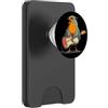 Rocking Robin Bird Outfit Costume da pettirosso canto con chitarra elettrica e piuma PopSockets PopWallet per MagSafe