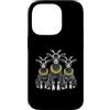 Cool 3 Hip Hop Trio Street Gold Chain Fu Custodia per iPhone 14 Pro Goat Rap Old School Retro Streetwear anni '80 '90 Tre