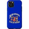 Music Triangle Custodia per iPhone 11 Pro Tipo acustico di persona Strumenti musicisti