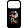 Vintage Retro Knitting Cute Lover Women Custodia per iPhone 17 Pro Rottweiler Dog Granny Square Crochet Yarn Crochet Lover