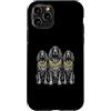 Cool 3 Hip Hop Trio Street Gold Chain Fu Custodia per iPhone 11 Pro Irish Setter Dog Rap Old School Retro Streetwear anni '80 '90