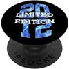 VINTAGE 2012 14th BIRTHDAY DESIGNS AND O 14 ANNI EDIZIONE LIMITATA 2012 14° COMPLEANNO PopSockets PopGrip Adesivo