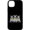 Cool 3 Hip Hop Trio Street Gold Chain Fu Custodia per iPhone 14 Plus Topo Rat Rap Old School Retro Streetwear 80s 90s Tre