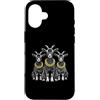 Cool 3 Hip Hop Trio Street Gold Chain Fu Custodia per iPhone 16 Goat Rap Old School Retro Streetwear anni '80 '90 Tre