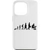 Costumi da scacchista divertenti Custodia per iPhone 13 Pro Evoluzione del giocatore scacchi Giochi da tavolo per