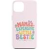Mini Me Sayings Custodia per iPhone 13 Mama Costoso Piccolo Bestie Bambini Floreale Umorismo