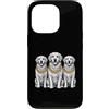 Cool 3 Hip Hop Trio Street Gold Chain Fu Custodia per iPhone 13 Pro Golden Retriever Rap Old School Retro Streetwear anni '80 e '90