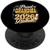 Proud Family Graduation Orgoglio per la famiglia con orgoglio per la laurea senior della nonna 2026 PopSockets PopGrip Adesivo