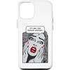 Grandio Design Funny Pop Art Gifts Custodia per iPhone 12/12 Pro It's Way Too Peopley Fuori Umoristico Vintage Pop Art Girl