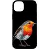 Robin Bird Outfit Custodia per iPhone 14 Plus Carino Robin Birds Look