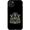 Cool 3 Hip Hop Trio Street Gold Chain Fu Custodia per iPhone 11 Pro Max Goat Rap Old School Retro Streetwear anni '80 '90 Tre