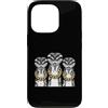 Cool 3 Hip Hop Trio Street Gold Chain Fu Custodia per iPhone 13 Pro Palla Pitone Serpente Rap Old School Retro Streetwear 80s 90s