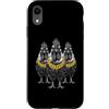 Cool 3 Hip Hop Trio Street Gold Chain Fu Custodia per iPhone XR Pollo Gallo Gallina Rap Old School Retro Streetwear 80s 90s