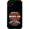 Funny Multiple Sclerosis Tees Custodia per iPhone 11 MS Warrior Consapevolezza Sclerosi Multipla