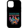 400 - 500 Adult Chicken Costume Funny Ap Custodia per iPhone 12/12 Pro Gioco di pollo Non guardare il pollo divertente scherzo costume
