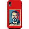 Massie 2028 Election Poster Vote Apparel Custodia per iPhone XR Massie 2028 Election Poster Thomas Massie For President Vote