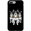 Cool 3 Hip Hop Trio Street Gold Chain Fu Custodia per iPhone 7 Plus/8 Plus Rat Terrier Rap Rap Old School Retro Streetwear anni '80 e '90