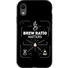 Vita Da Barista Casa Espresso Caffe Filt Custodia per iPhone XR Brew Ratio Matters routine caffè pour over casa