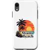 Miami Beach Florida Surfing Surf Ocean V Custodia per iPhone XR Miami Spiaggia