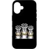 Cool 3 Hip Hop Trio Street Gold Chain Fu Custodia per iPhone 16 Palla Pitone Serpente Rap Old School Retro Streetwear 80s 90s