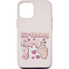 Girls Birthday Korean Kids K Pop Fan K-P Custodia per iPhone 12/12 Pro Compleanno Ragazza 3 Anni Età 3 Coreano Pop Love K-Pop