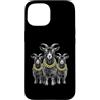 Cool 3 Hip Hop Trio Street Gold Chain Fu Custodia per iPhone 15 Goat Rap Old School Retro Streetwear anni '80 '90 Tre