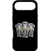 Cool 3 Hip Hop Trio Street Gold Chain Fu Custodia per iPhone Air Elefante Rap Old School Retro Streetwear 80s 90s Tre
