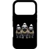 Cool 3 Hip Hop Trio Street Gold Chain Fu Custodia per iPhone 17 Pro Honey Badger Ratel Rap Old School, abbigliamento da strada retrò anni '80 e '90