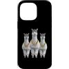 Cool 3 Hip Hop Trio Street Gold Chain Fu Custodia per iPhone 14 Pro Max Lama Alpaca Rap Old School Retro Streetwear 80s 90s Three